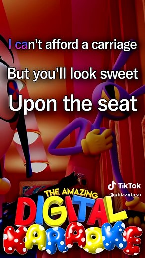 Daisy Bell (Karaoke: Sing as Jax) - The Amazing Digital Circus #karaoke #tadc #karaokeduet