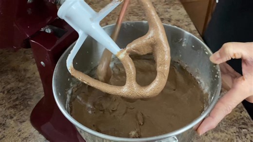 Rebecca makes Chocolate Pound Cake in The Farm Stand Kitchen! Save this recipe for Valentine’s Day! CHOCOLATE POUND CAKE 1/2 cup salted butter, room temp 1/4 cup vegetable shortening, like Crisco 1 1/2 cups granulated sugar 1 tsp. pure vanilla 1 tsp butter flavoring 3 large eggs 3/4 cup Hershey’s Chocolate Syrup 1 1/2 cups all purpose flour 1/4 tsp baking powder 1 Tbsp. Baking cocoa ( I used Hershey’s Special Dark) 1/2 cup evaporated milk LETS MAKE IT- Grease and flour a standard 9 inch loaf pan