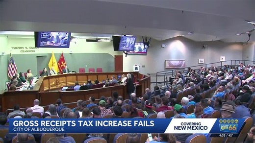 Albuquerque gross receipts tax increase fails | Haystack News