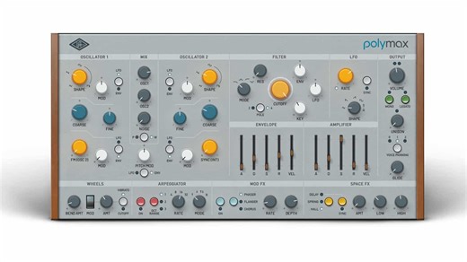 Universal Audio PolyMAX Synthesizer Now Available As A Free Download