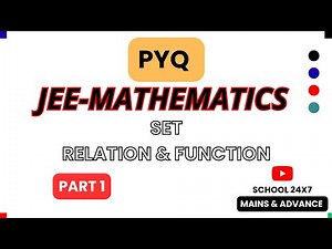 JEE Maths PYQs: Sets & Relations | Previous Year Questions for Mains & Advanced | Part 1 #sets #jee