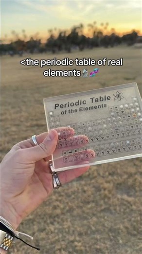 The REAL Periodic Table Of Elements #periodictable #science