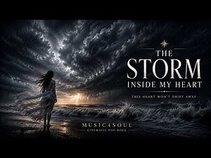The Storm Inside My Heart | Official Music Video | Cinematic Pop Rock Ballad