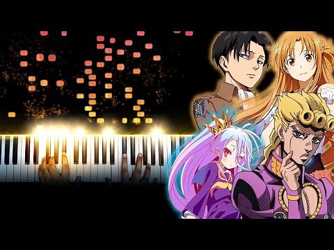 Playing the Most Iconic Anime Songs on Piano (1 Million Subscribers Special)