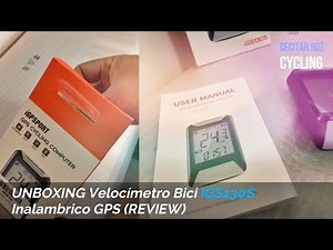 UNBOXING Bici Igs130s Wireless GPS Speedometer (REVIEW)