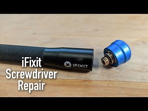iFixit Screwdriver Blue Top Cap Repair