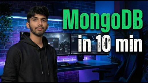 MongoDB Explained in 10 Minutes | NoSQL Basics for Beginners | Harsith S