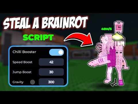 STEAL A BRAINROT SPEED BOOST LAG BOMB zzz hub SCRIPT NO KEY pastebin