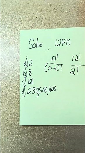 How To Solve Permutations On A Calculator