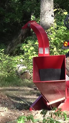 Turning This Brush Pile Into Woodchips #WoodChipper #Woodchips #BrushPile #TractorWork TYM North America | Tony's Tractor Adventure Homestead