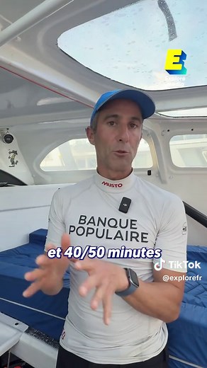 Comment on vit sur un trimaran ? ⛵️ #apprendresurtiktok #learnontiktok #bateau #vie #navigation