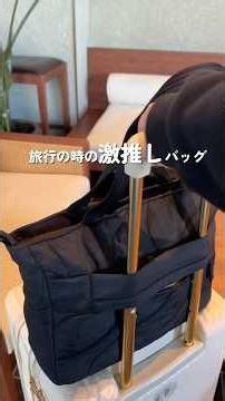 What's in my bag / A highly recommended travel bag that's incredibly convenient even when traveli...