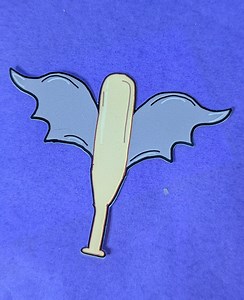 Bat Bat Vinyl Sticker
