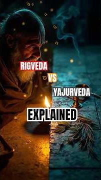 Rigveda vs Yajurveda | Clear difference Explained Fast #vedic #vedicwisdom #ancientindia #vedas