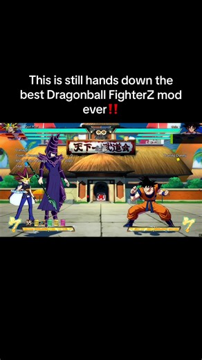 This DBZF mod is so clean😭 #dbfz #dragonballz #gaming #fyp #xenoverse3