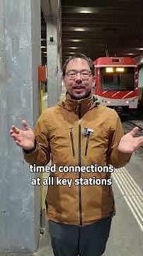 How does Swiss rail sync every transfer? 🚆🕛 #taktfahrplan #switzerland #railway