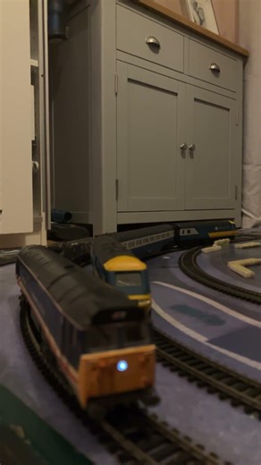 Class 50 Having A Cold Start At Granite Valley Railway! #coldstart #modelrailway