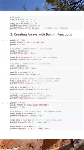 Link in desc. Master Numpy Part1 with this jupyter nb #data #datascience #python #dataanalytics