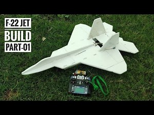 How to make F 22 RC Jet Plane with Thermocol Full Tutorial DIY @INDI RC
