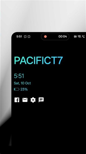 🔥 Lock Screen Par Apna Naam Kaise Likhe? 😍 | Android Secret Trick! #pacifict7