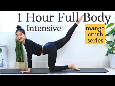 INTENSIVE 1 HOUR FULL BODY PILATES Workout | Full-Length #MangoCrush