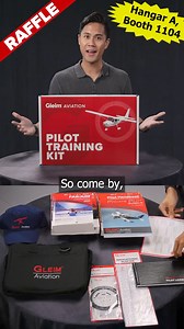 Would you like to win a Gleim Pilot Kit? Join our raffle at Oshkosh - Hanger A, booth 1104. | Gleim Aviation | Facebook