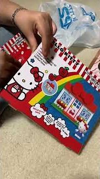 Unboxing Hello Kitty Lego Set by Reina