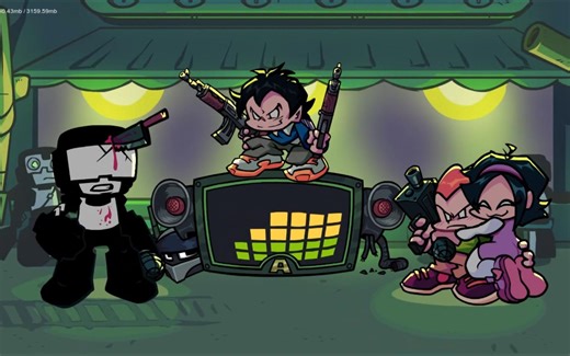 【FNF官方更新！】“Stress（Pico Mix）”单曲目演示！！！