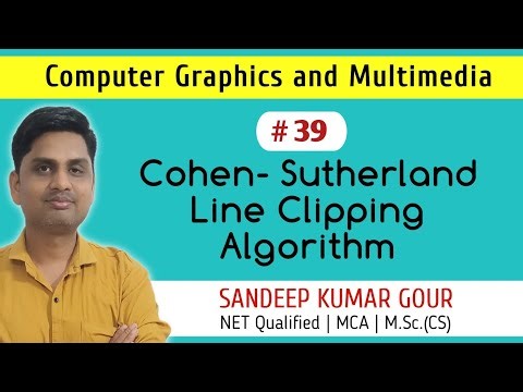 Cohen Sutherland line clipping algorithm | Cohen Sutherland line subdivision clipping algorithm