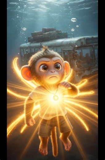 Aaru Saved the Bus… But Nobody Followed Him! 😱🐒🚌 #shorts