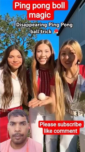 ping pong boll magic 🥱#shorts #youtubeshorts #viral #trending #fyp #usa #viralshorts #explore #funny