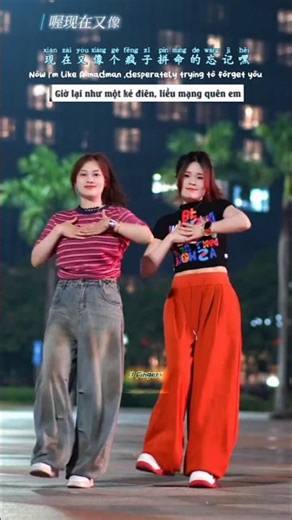 我曾像傻子一样爱你 lyrics & Trend Dance Cover #lyrics #dj #mandarin #dance #viral #一起跳舞 #抖音 #fyp #tiktok