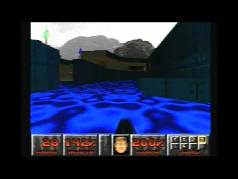 Doom 1 & Doom 2 PS1 PSX Alpha "0.05" Build Prototype (March 14th, 1995) / Full Playthrough