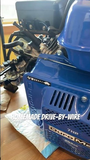 My next project will include drive-by-wire, using arduino