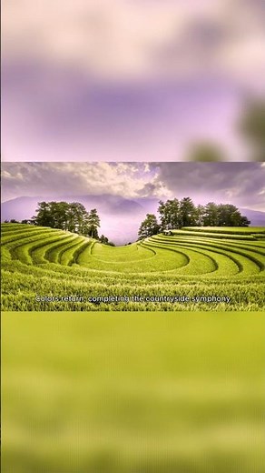 Mu Cang Chai: Curving Melody of Golden Fields | Deuteranopia Simulation #nature #colorblindness