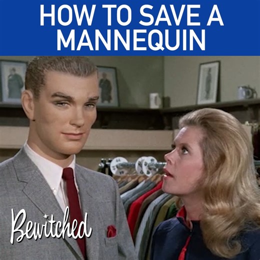 Cousin Henry has zapped a store clerk into a mannequin, so Samantha and Endora have to team up to turn it back into a human before the store manager throws him away! Available on Prime Video: https://amzn.to/3bsJuY4 | Bewitched