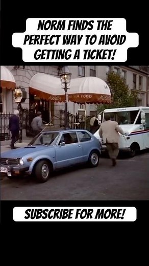 Norm Finds The Perfect Way To Avoid Getting A Parking Ticket Outside Cheers! #shorts #funny #comedy