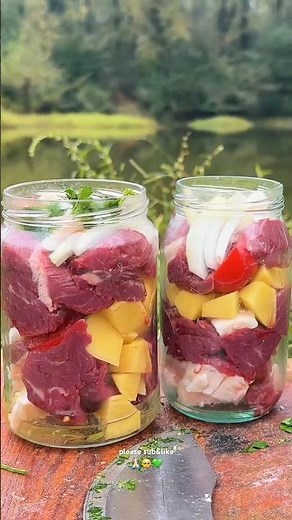 Clay Pot Kebab 🌲🔥 | Campfire Cooking, Bushcraft & Outdoor Cooking