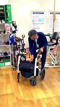 31 石川さんの福祉機器展示紹介（二刀流歩行器）