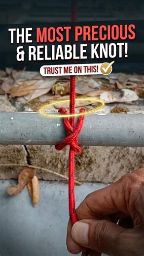 I believe This knot is very precious and reliable!!!