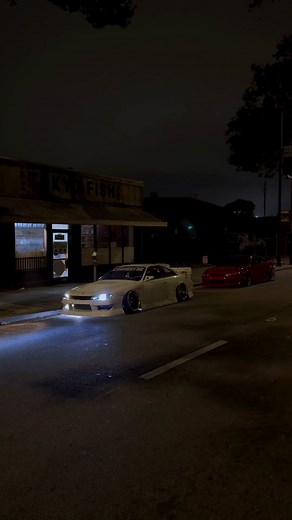 Nighttime Cruise with S14 Silvia 🦇🖤