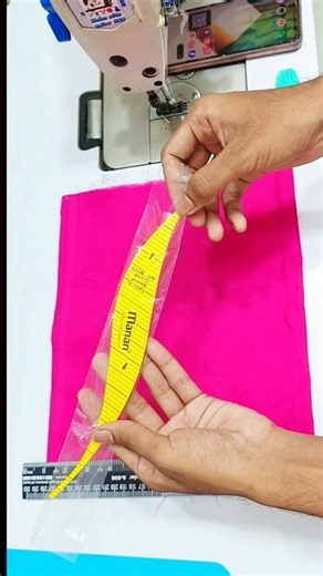 sleeves cutting scale #shortvideo #sleevscutting