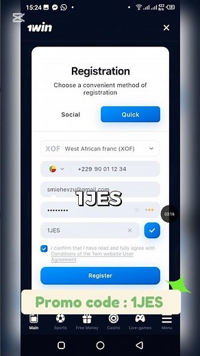 1WIN PROMO CODE 2026! HOW TO GET A BONUS