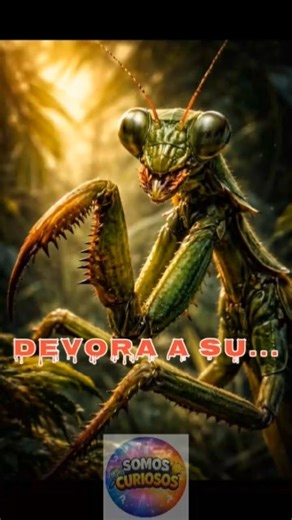 La mantis religiosa NO es un insecto normal (y esto lo prueba)