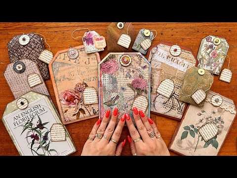 DIY Tea Bag Book | 12x12 Paper Tutorial