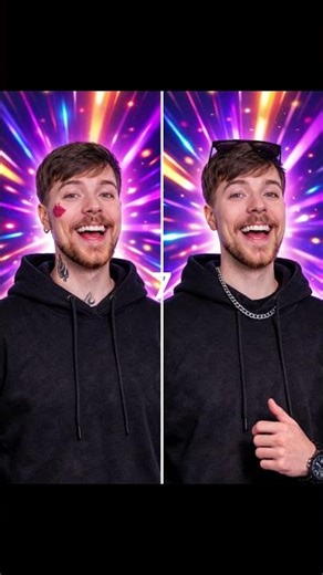 MR BEAST Spot The 8 Differences Challenge! 🔥😱