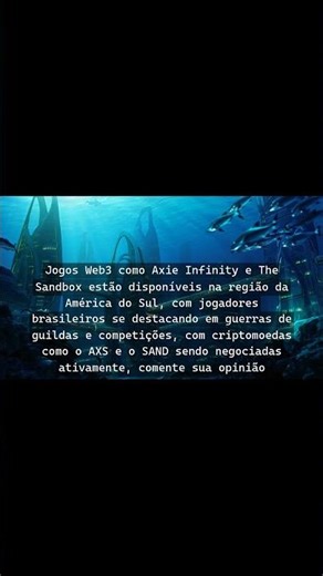 Jogos Web3 como Axie Infinity e The