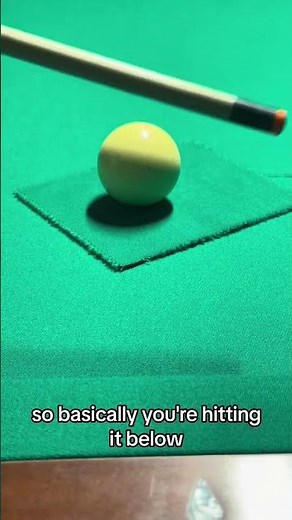 How to jump a cue ball like pro | 30 seconds pool table lesson