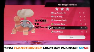 Where to Get Flamethrower in Pokemon X and Y