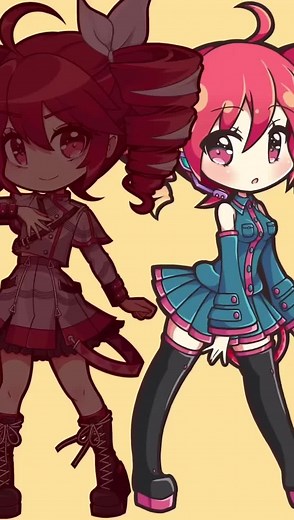 Kasane Teto’s old UTAU voice bank versus her new Synth V one! Which one do you like better? #kasaneteto #synthv